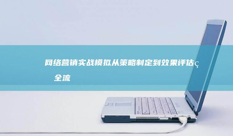 网络营销实战模拟：从策略制定到效果评估的全流程实训